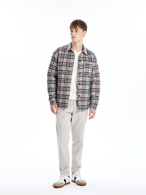 Slim Fit G?mlek Yaka Erkek Mont