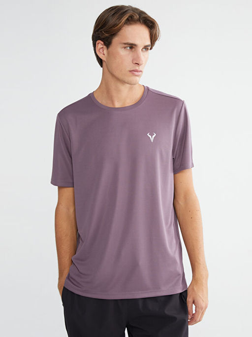 Bisiklet Yaka Erkek Spor Ti??rt