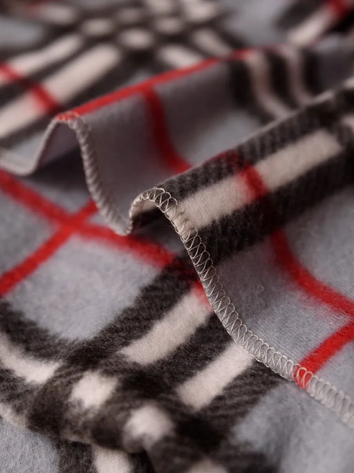 Флисовый плед 130x160 см с принтом PF130, двусторонний: Для дома, дивана, пикника, машины, путешествий - Bio-Line