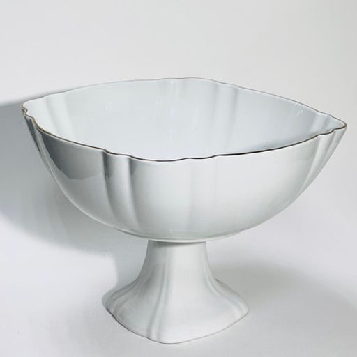 90062-657 Фруктовница на ножке керамика LR (х8)