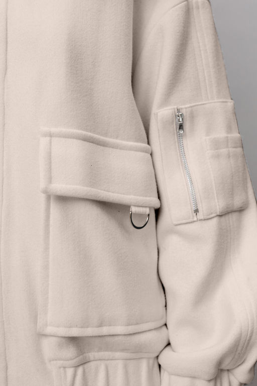 Бомбер KOKOdea 7.12.1 бежевый фото 2