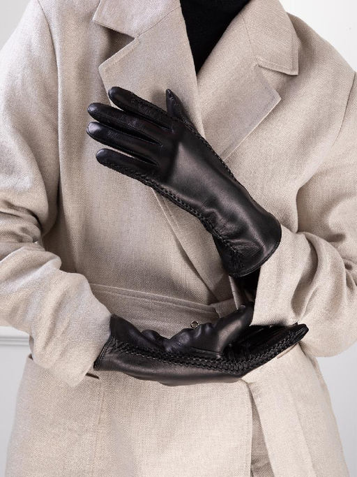 Перчатки женские 100% ш IS235 black