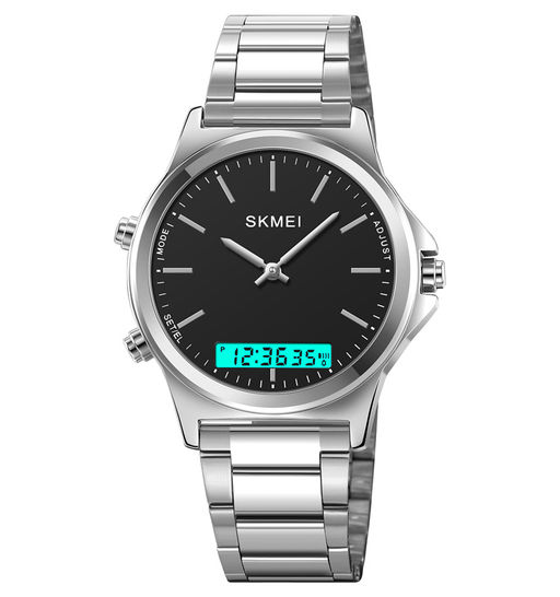 Часы наручные Skmei мужские электронные спортивные 2120silver-black