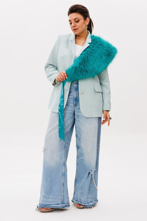 Жакет ANELLI 1471.1 морозная мята фото 3