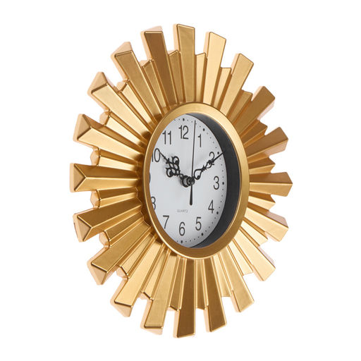 Часы настенные, интерьерные, "Амерри", d-25 см, золотистые
