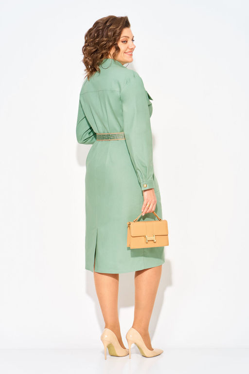 Платье Liliana 1416Н фисташка  фото 3