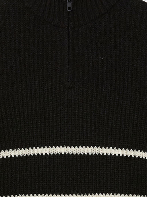 Dik Yaka Erkek ?ocuk Triko Kazak - Waikiki фото 2