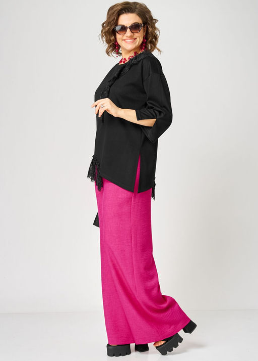 Блуза EVA GRANT 7148-1 черный