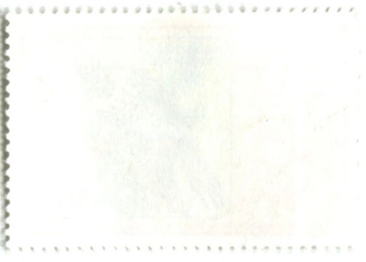 Марка Золотой шилоклювый дятел 1986 год Куба