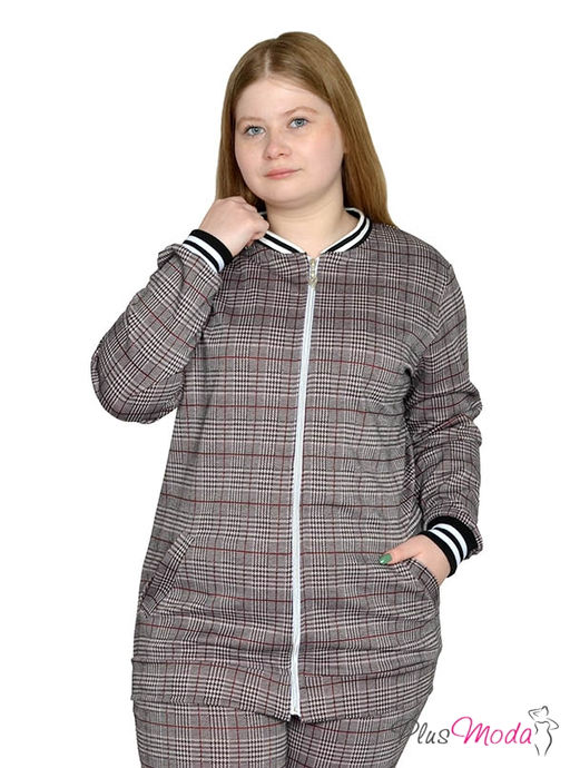 Жакет-парка Модель №1909 размеры 44-84 - Plusmoda фото 60