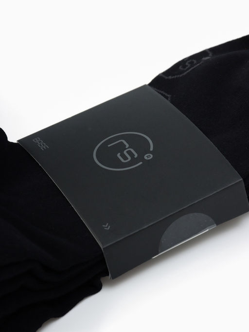 Носки мужские спортивные укороченные, набор 3 пары Resport, размер 46-47, чёрные