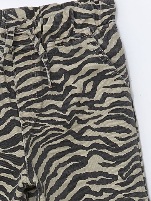 Beli Lastikli K?z ?ocuk Pantolon