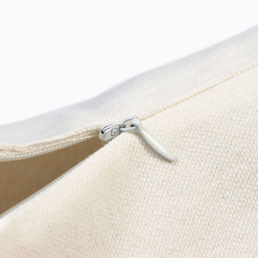 Наволочка декоративная Этель Бохо, 45х45 см, цвет молочный, 100% хлопок  фото 3