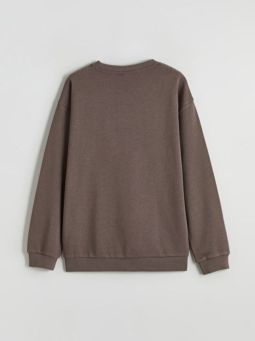 Bisiklet Yaka Erkek ?ocuk Sweatshirt