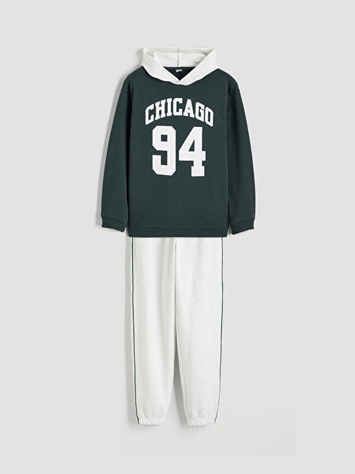 Kap??onlu Erkek ?ocuk E?ofman Tak?m