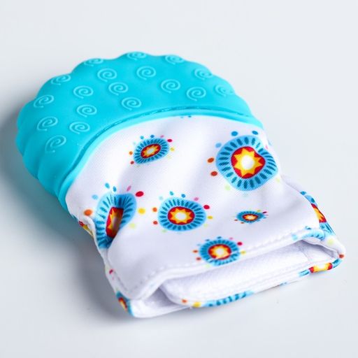 Прорезыватель рукавичка Овечка, на липучке, цвет МИКС, Крошка Я фото 5