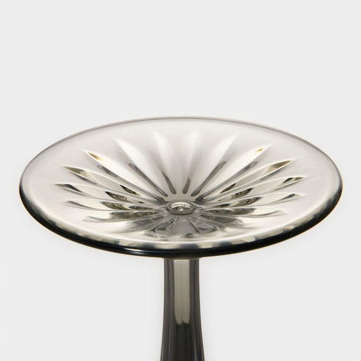 Креманка «Грани», 400 мл, 11×15.5 см, пластик, серая