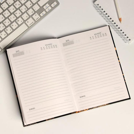 Подарочный набор My Black mood, ежедневник, термостакан - Artfox фото 5