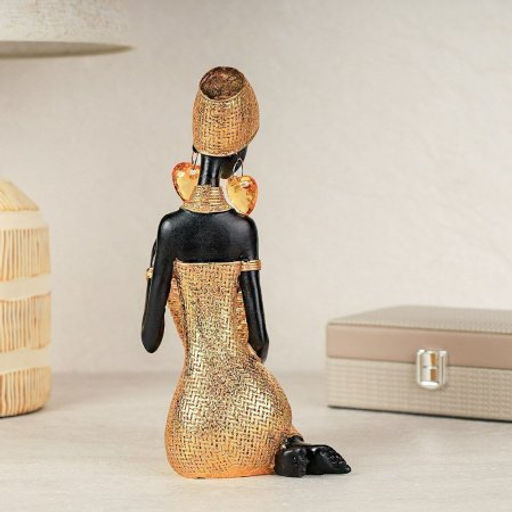 Статуэтка Африканка 12х12х22см / LY222304-A /уп 16/ - Галеонтрейд фото 4