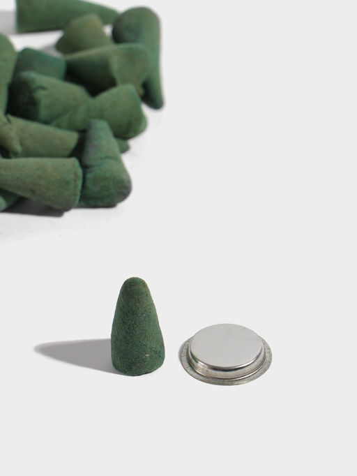 Цена за 4 шт. Благовония Natura, 20 конусов с подставкой, эвкалипт