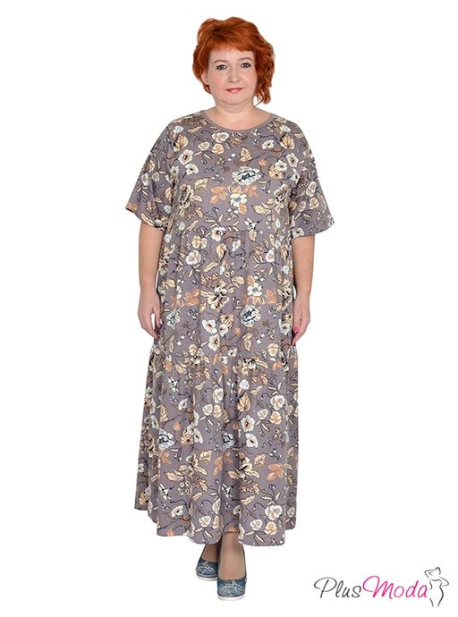 Платье Модель №1221 размеры 44-84 - Plusmoda фото 3
