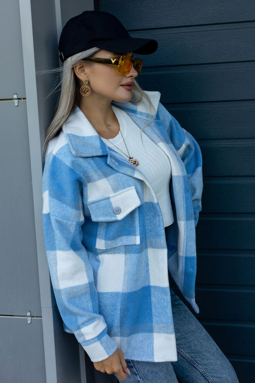 Рубашка женская в клетку РЖК-01