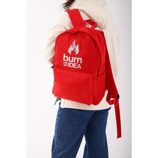 Рюкзак текстильный Burm with IDEA, красный, 38 х 12 х 30 см - Nazamok фото 10