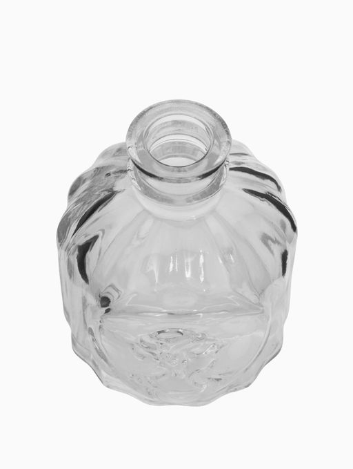 Ваза «Миниатюра», h=8-13 см, набор 12 шт., стекло, прозрачная