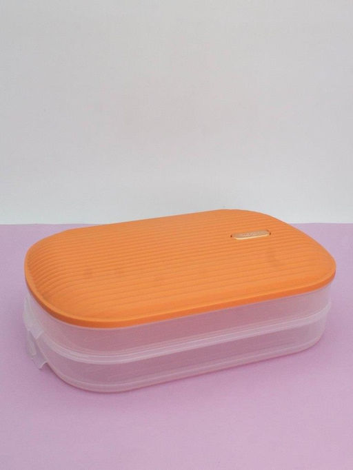 Контейнер для хранения 2 яруса Double, orange (8,5*32*20,3 см)