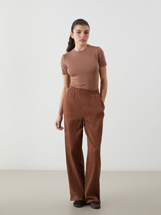 Bisiklet Yaka Kad?n Ti??rt