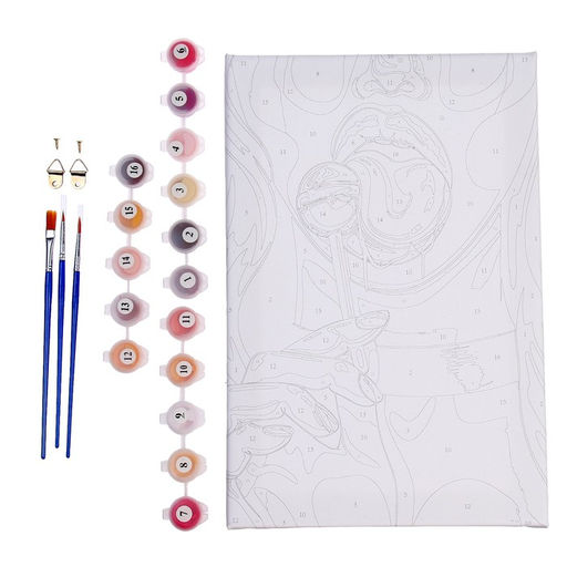 Картина по номерам на холсте с подрамником Сладкоежка, 20х30 см - Школа талантов фото 5