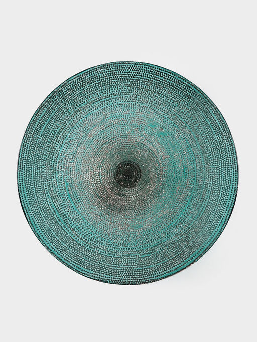 Блюдо сервировочное для торта Inspiration, d=28 см, на ножке, изумрудное