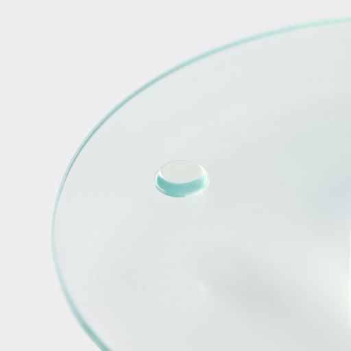 Подставка для торта вращающаяся Доляна Марбл розовый, d=32 см, стекло, розовая фото 6