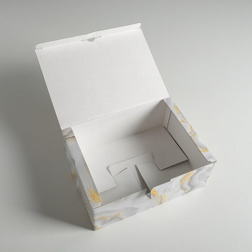 Коробка подарочная сборная, упаковка, «С 8 марта», 26 х 19 х 10 см