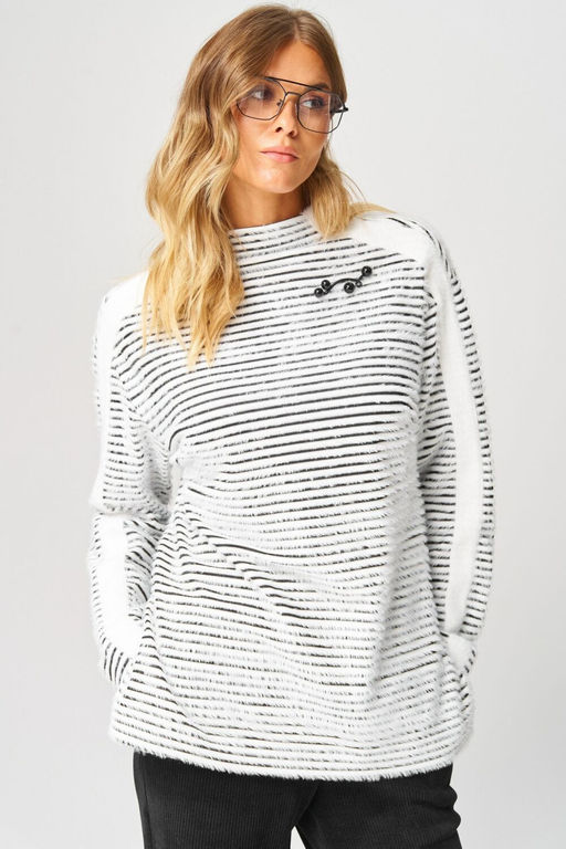 Костюм LAIKONY 693 табак+ черный  фото 3