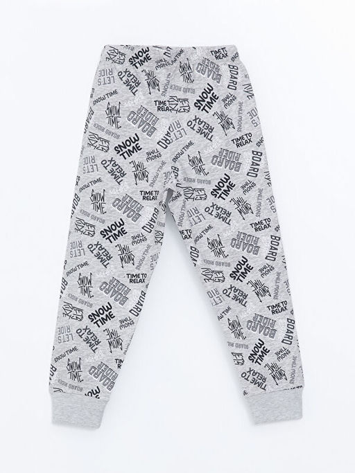 Beli Lastikli Bask?l? Erkek ?ocuk Pijama Alt - Waikiki фото 2