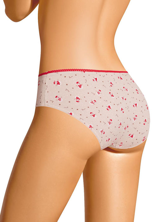 Трусы женские бикини Новогоднее чудо