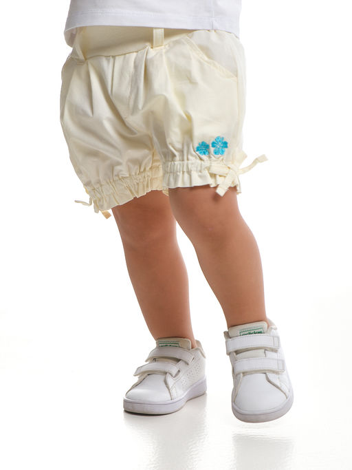 Шорты для девочки UD 0371 кремовый - Mini maxi фото 3