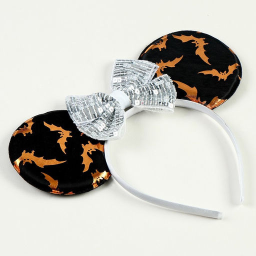 Ободок карнавальный на Хэллоуин «Летучая кошечка»