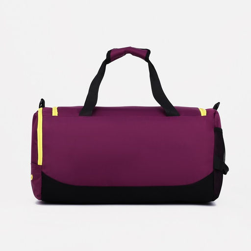 Сумка спортивная на молнии, отдел для обуви, 2 наружных кармана, длинный ремень, цвет фиолетовый - Simaland фото 3