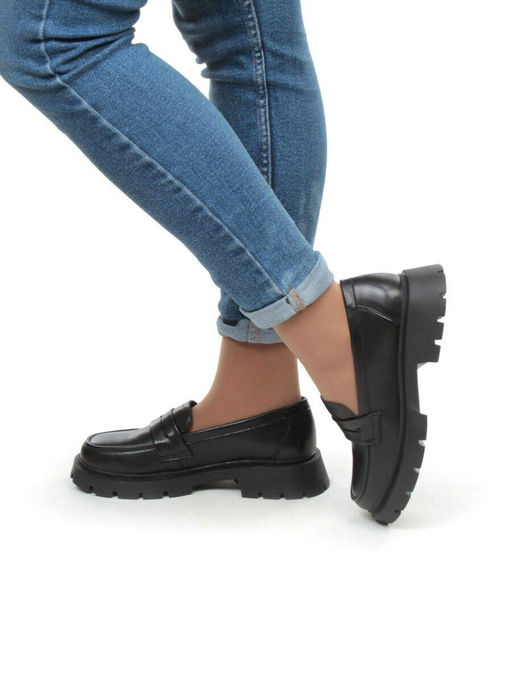 06-5920-1 BLACK Туфли (натуральная кожа) - No name фото 4