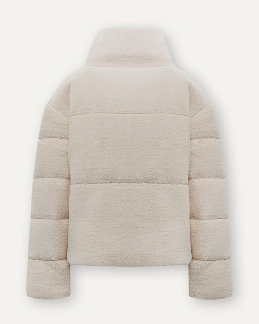 Стеганая куртка из искусственной овчины - Incity фото 10