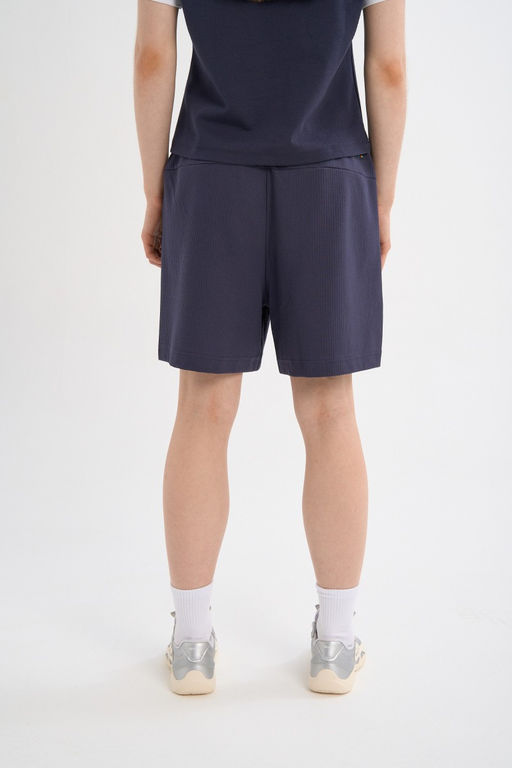 Шорты трикотажные Синий ANTA ICONIC Knit Half Pants  фото 6