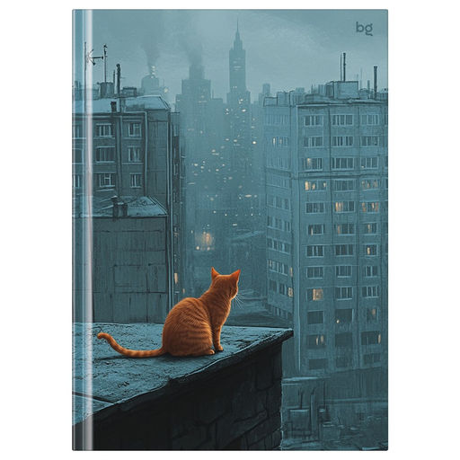 Бизнес-блокнот А5 80л. "Районы - кварталы" ("BG", ББ5т80_лг 57571) глянцевая ламинация