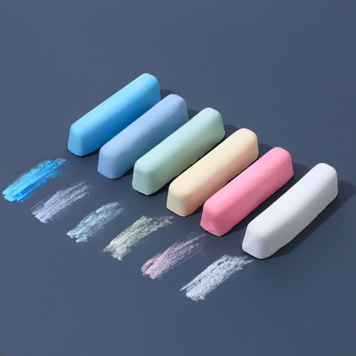 Мелки цветные, 6 цветов, 6 штук «Котёнок по имени Гав»