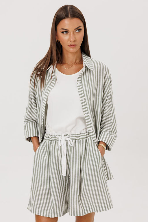 Костюм Lars Style 1111/1 молочный, зеленый, белый