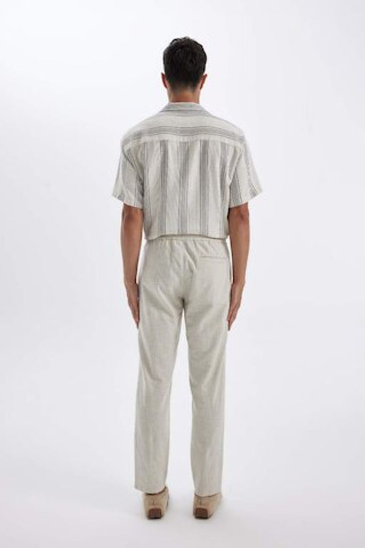 Хлопковые брюки узкого кроя Jogger - Defacto фото 7