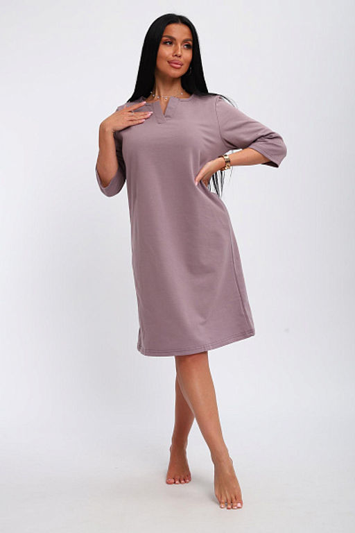 Сорочка теплая, футер с начесом (01035) - Плиона фото 109