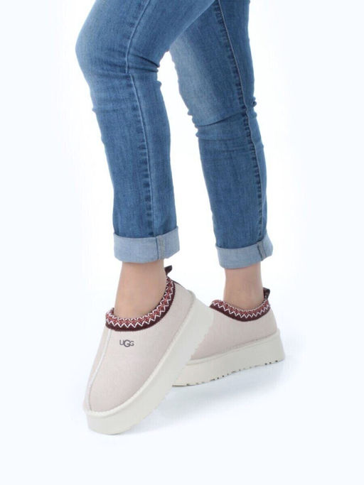 04-X85 BEIGE Угги зимние женские (натуральная замша, натуральная шерсть)