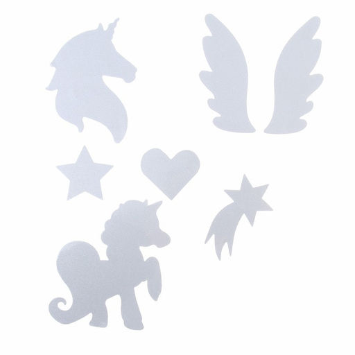 Дождевик детский Единорожка со светоотражающими наклейками, рост 120-160 см - Funny toys фото 8